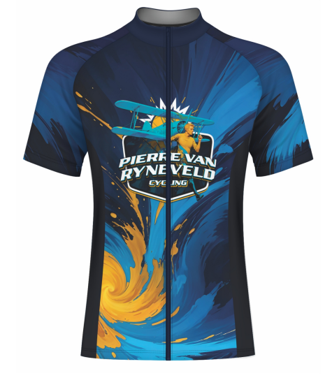 PVRAC cycling jersey, front