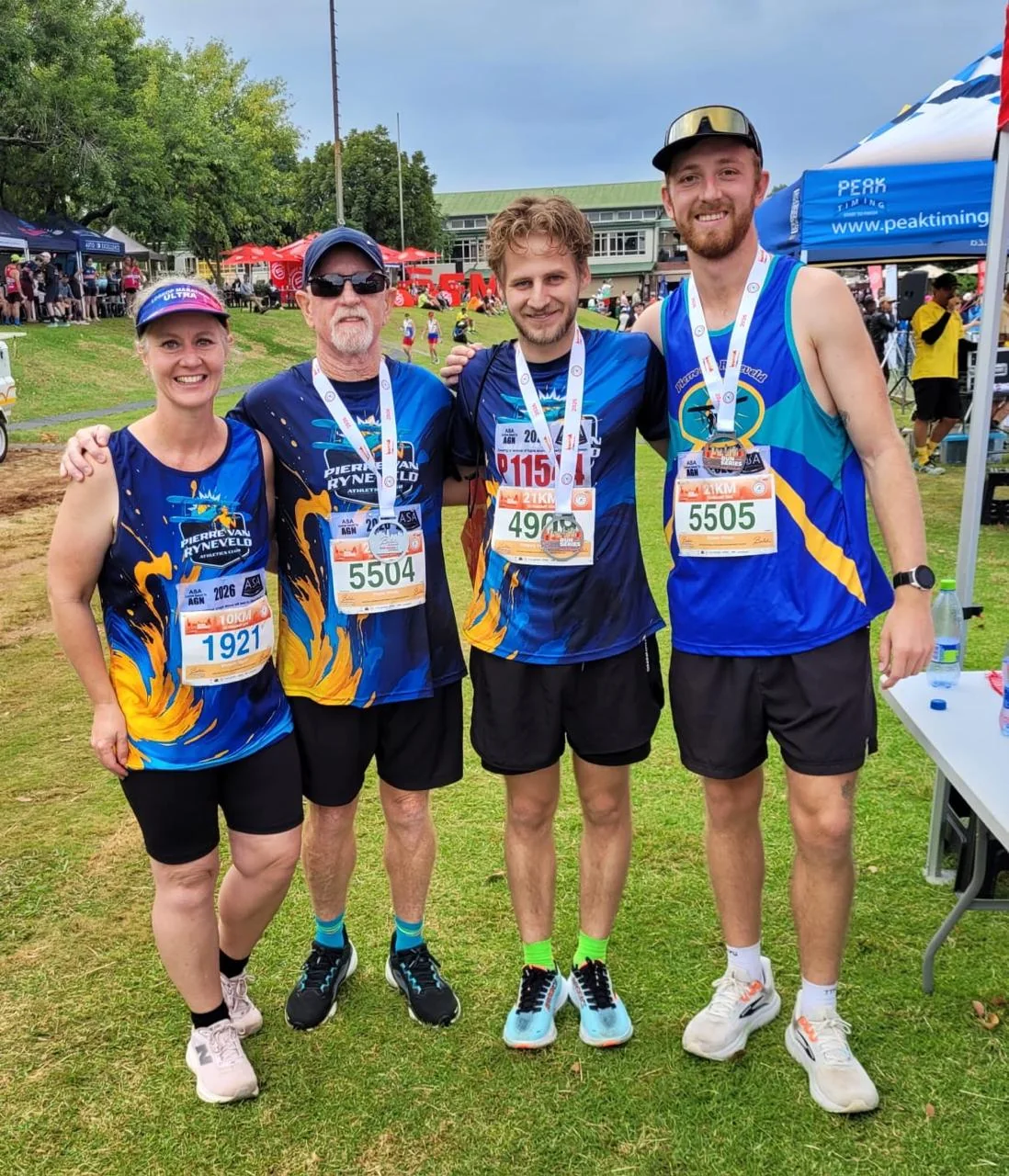 3 — Pierre van Ryneveld Athletics Club